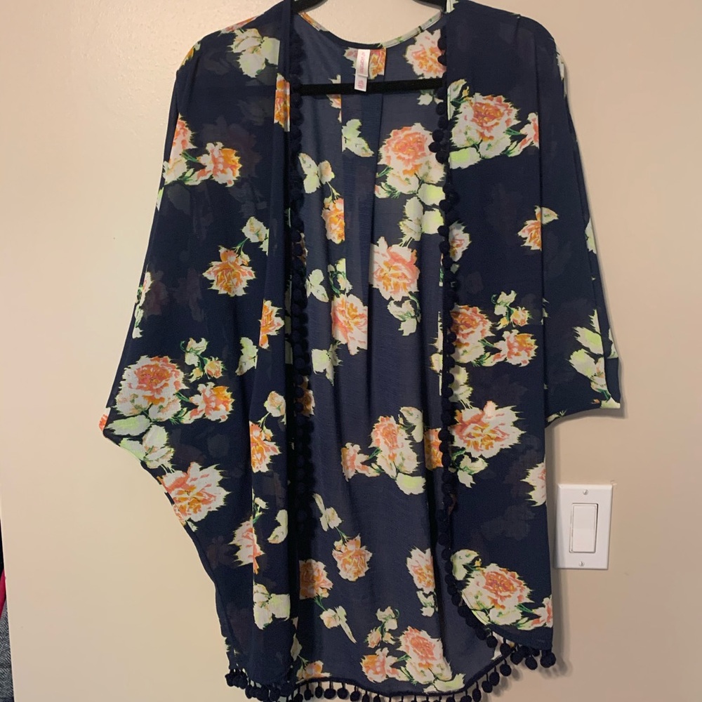 Floral kimono